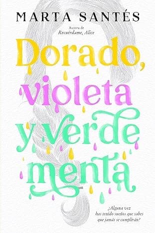 Dorado, violeta y verde menta
