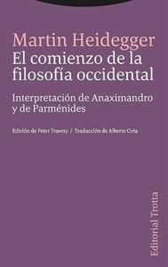 el comienzo de la filosofia occidental